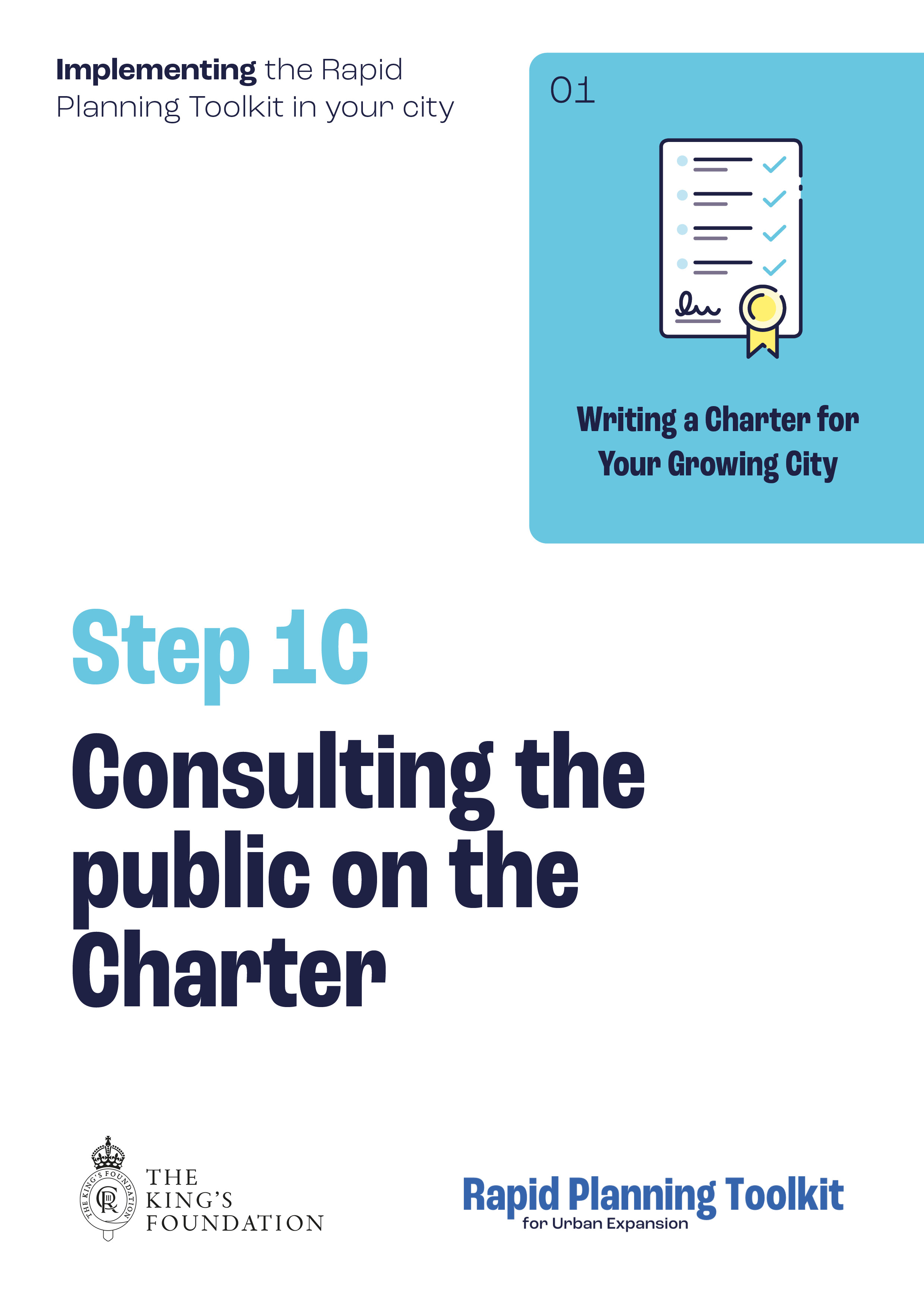 Step 1C: Consulting the public on the Charter